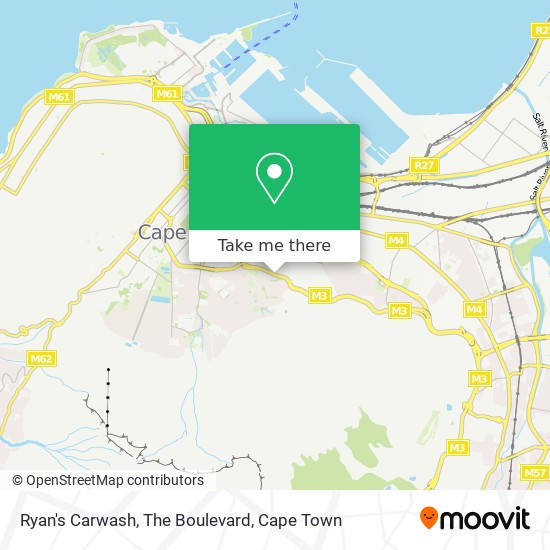 Ryan's Carwash, The Boulevard map
