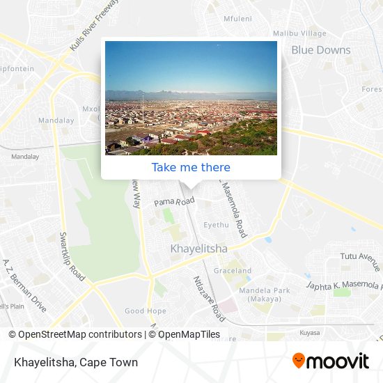Khayelitsha map