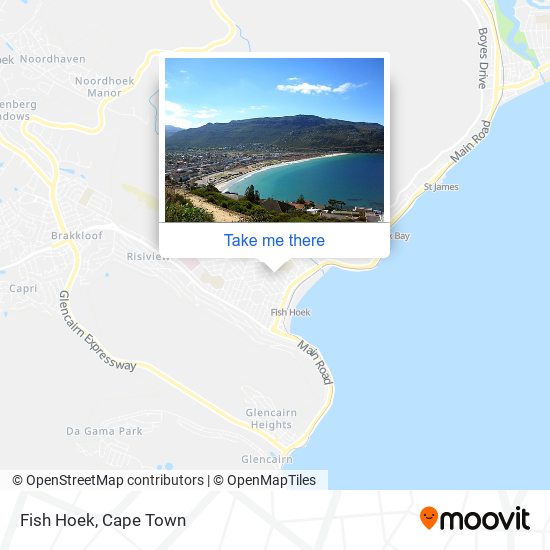 Fish Hoek map