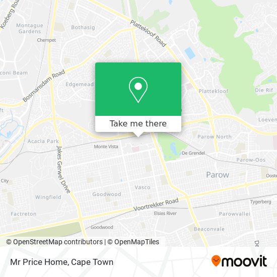 Mr Price Home map