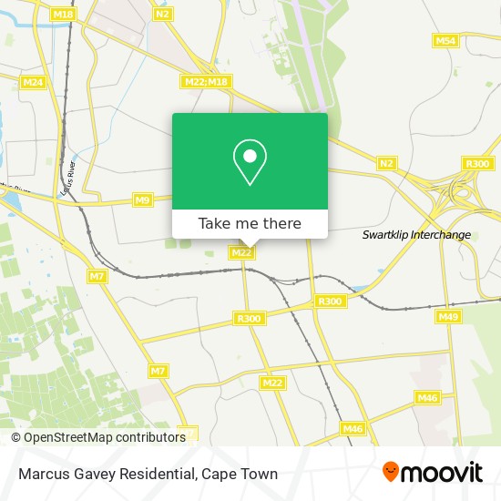 Marcus Gavey Residential map