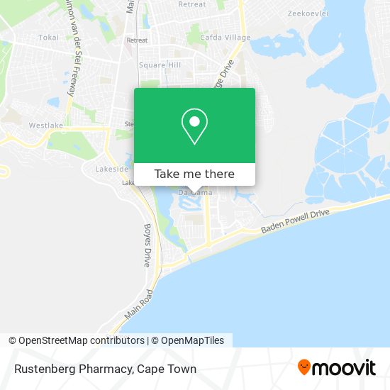 Rustenberg Pharmacy map