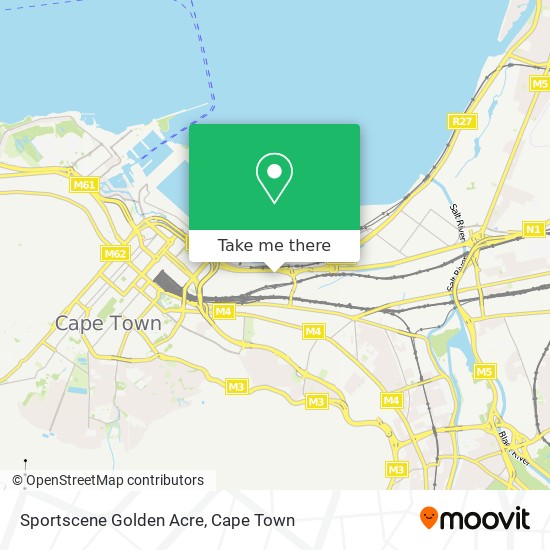 Sportscene Golden Acre map