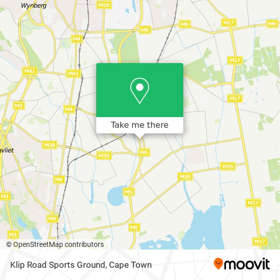 Klip Road Sports Ground map