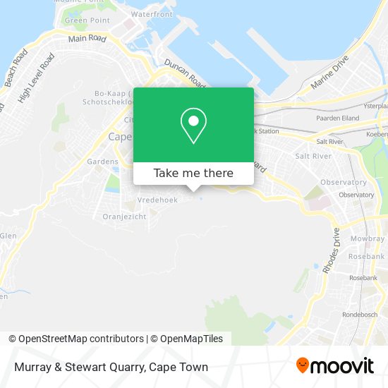 Murray & Stewart Quarry map