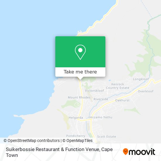 Suikerbossie Restaurant & Function Venue map