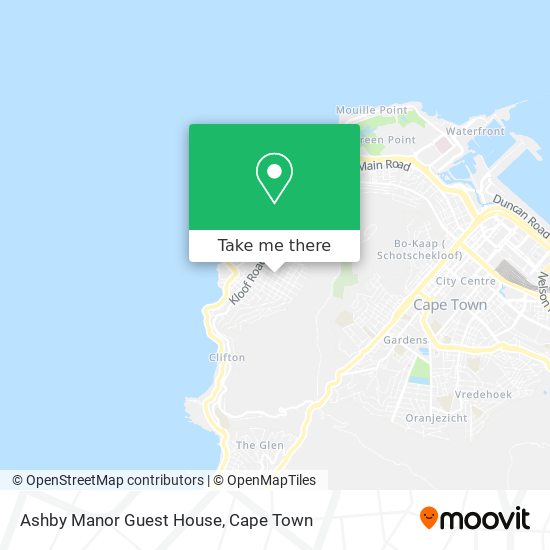Ashby Manor Guest House map