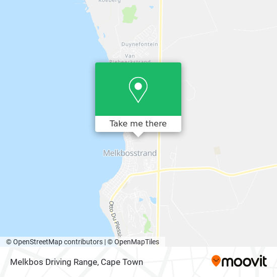 Melkbos Driving Range map