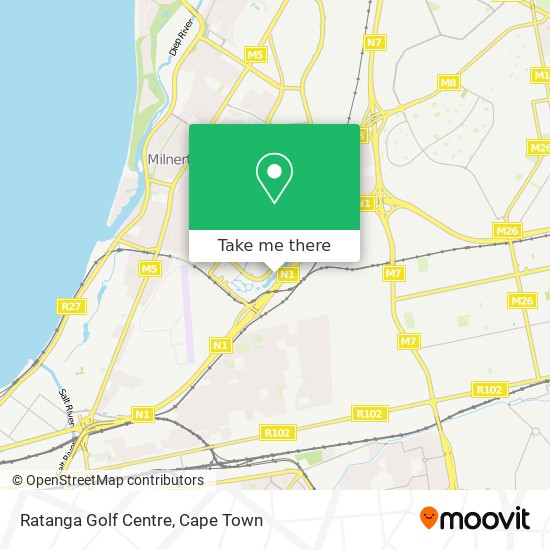 Ratanga Golf Centre map