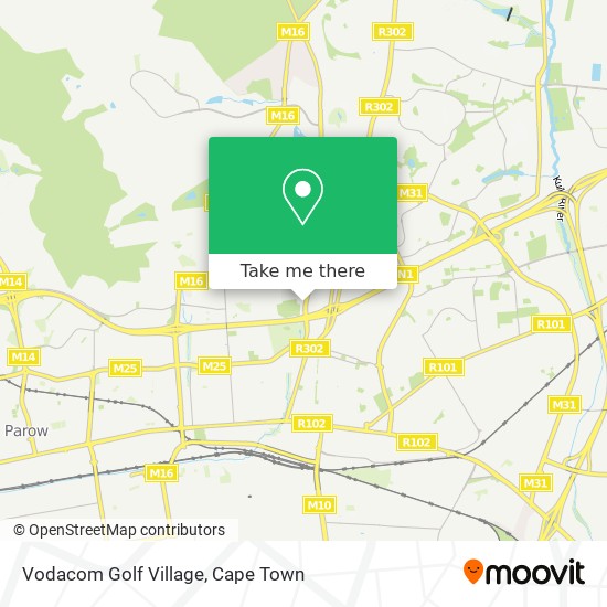 Vodacom Golf Village map