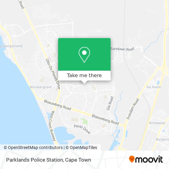 Parklands Police Station map