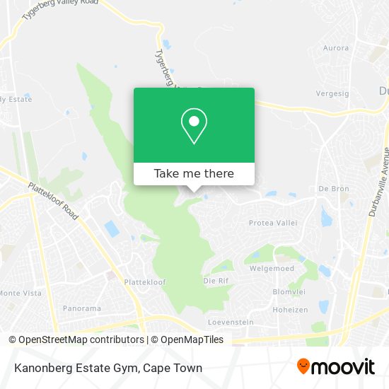 Kanonberg Estate Gym map