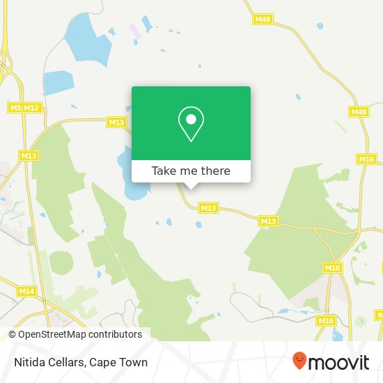 Nitida Cellars map