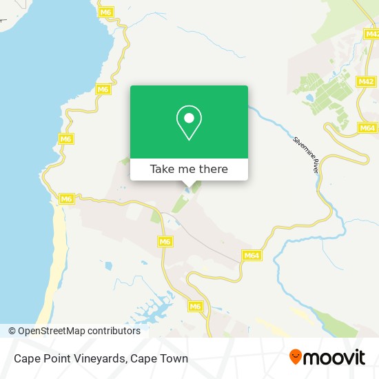 Cape Point Vineyards map