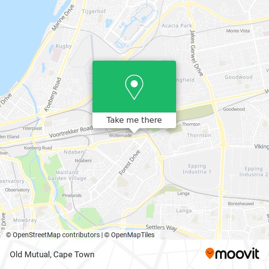 Old Mutual map