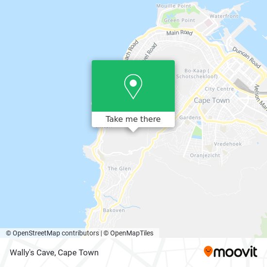 Wally's Cave map