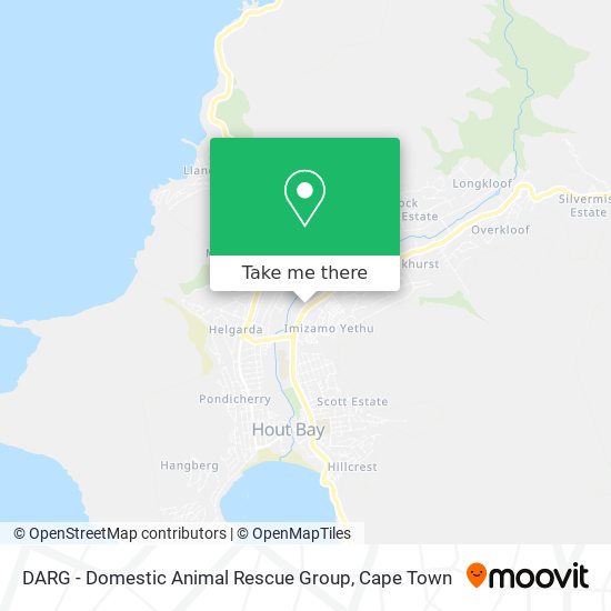 DARG - Domestic Animal Rescue Group map