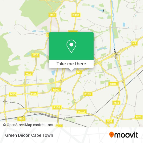 Green Decor map