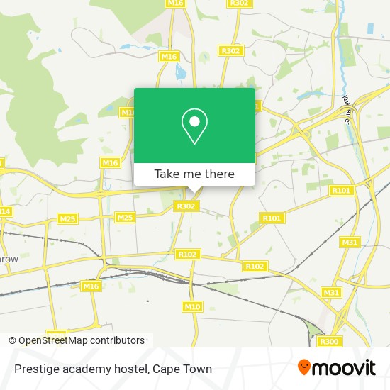 Prestige academy hostel map