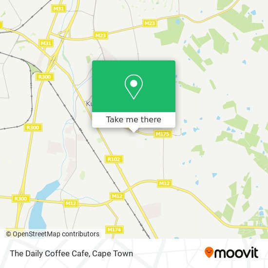 The Daily Coffee Cafe map