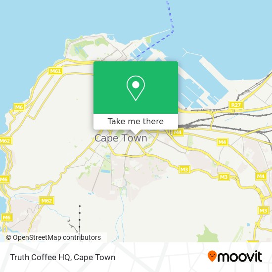 Truth Coffee HQ map