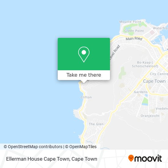 Ellerman House Cape Town map