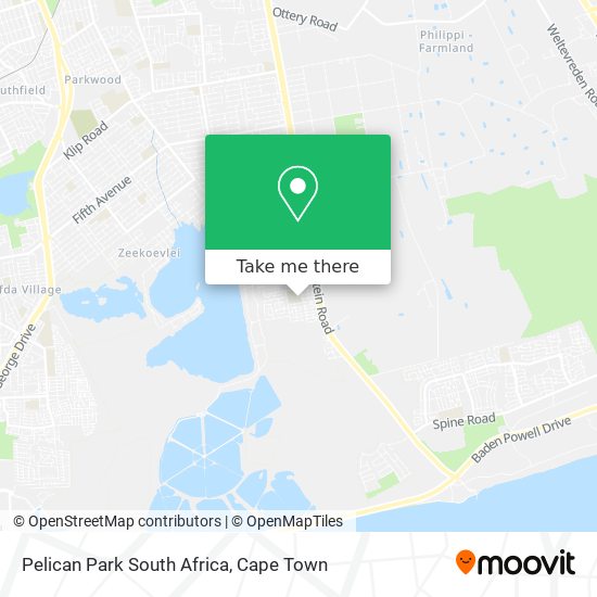 Pelican Park South Africa map