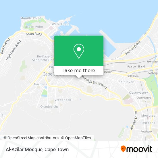 Al-Azilar Mosque map