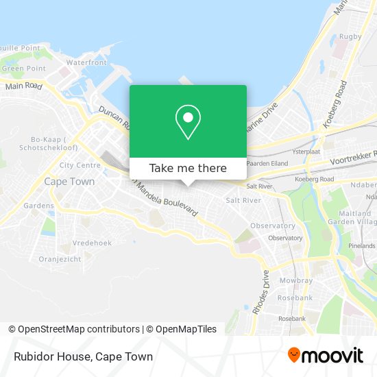 Rubidor House map