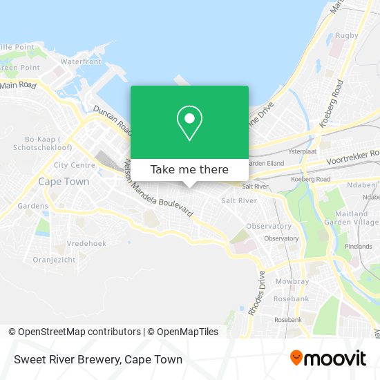 Sweet River Brewery map