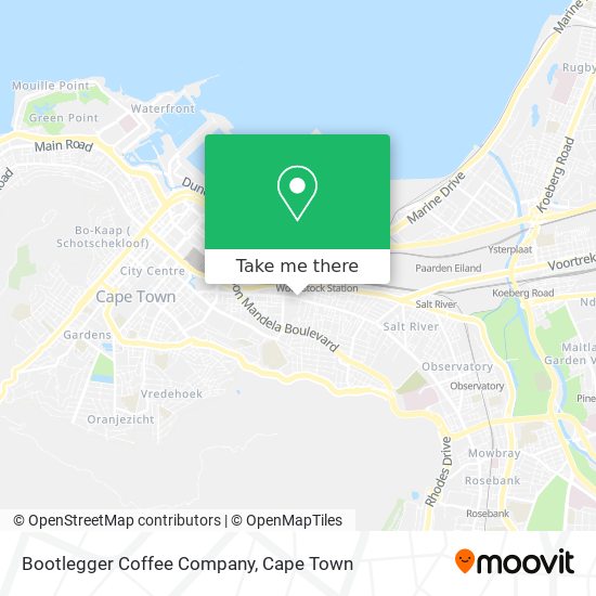 Bootlegger Coffee Company map