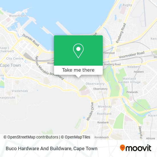 Buco Hardware And Buildware map