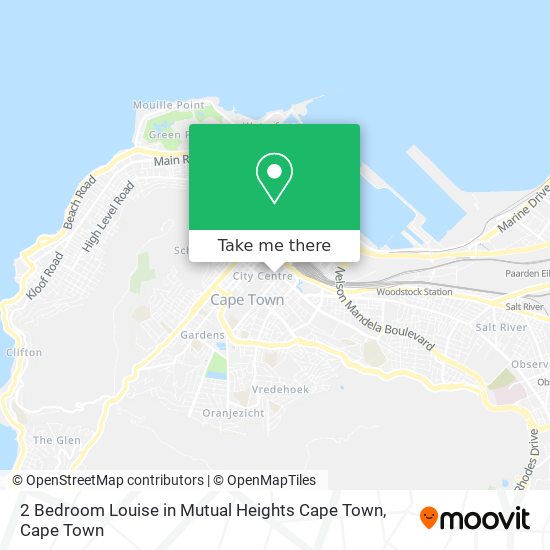 2 Bedroom Louise in Mutual Heights Cape Town map