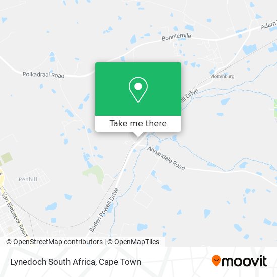 Lynedoch South Africa map
