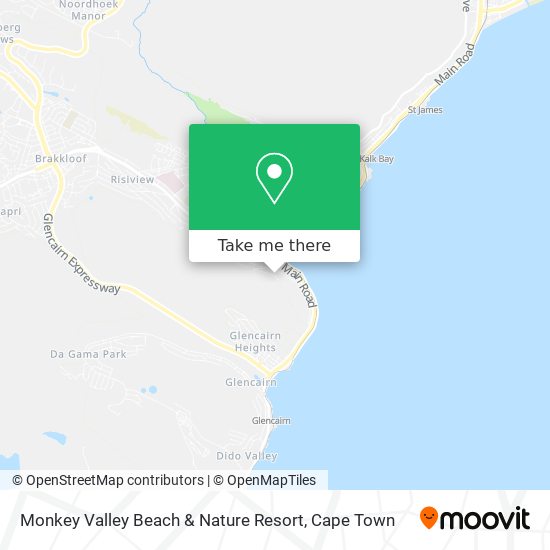 Monkey Valley Beach & Nature Resort map
