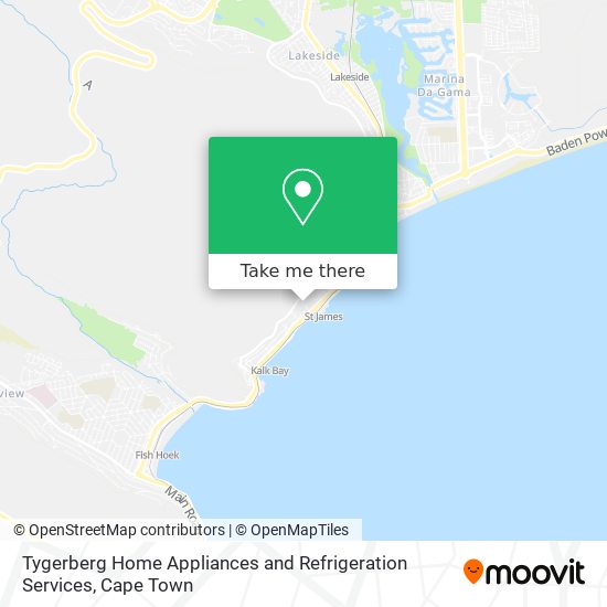 Tygerberg Home Appliances and Refrigeration Services map