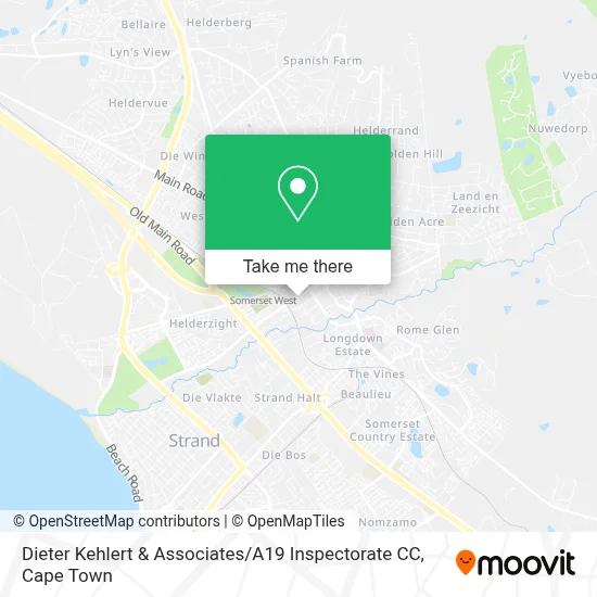 Dieter Kehlert & Associates / A19 Inspectorate CC map
