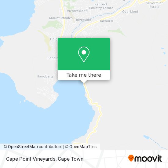 Cape Point Vineyards map