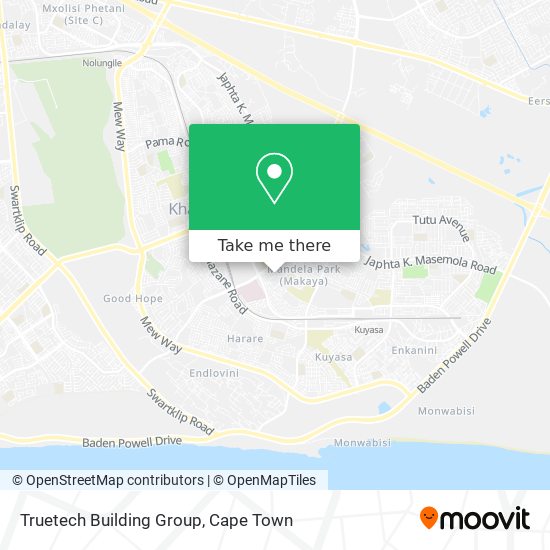 Truetech Building Group map