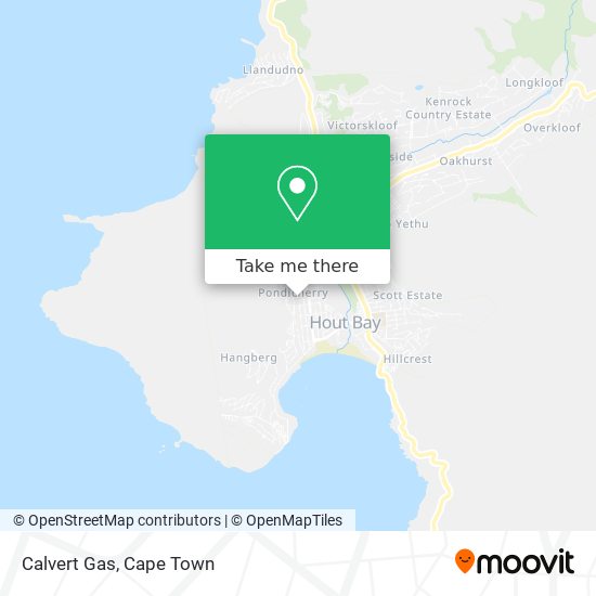 Calvert Gas map