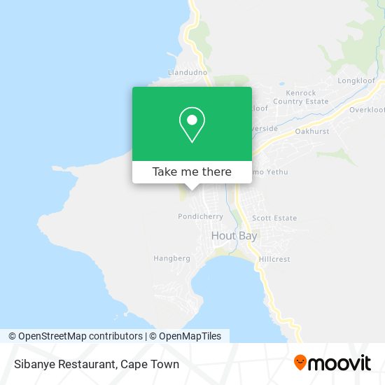 Sibanye Restaurant map