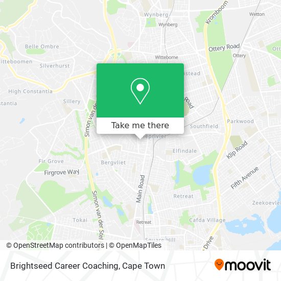 Brightseed Career Coaching map