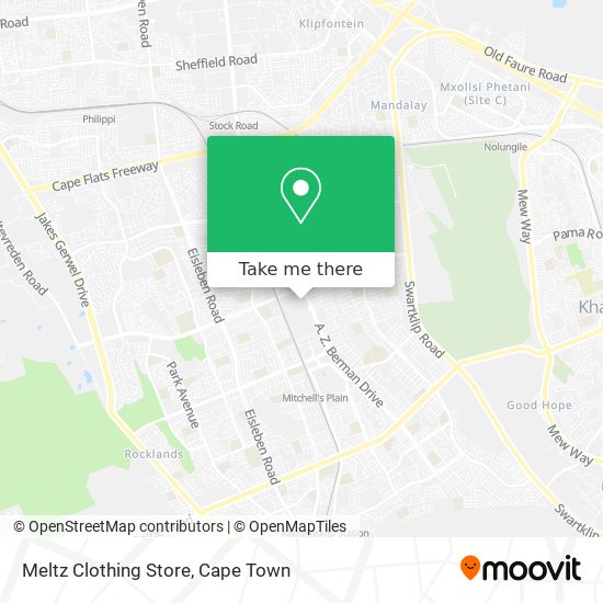 Meltz Clothing Store map