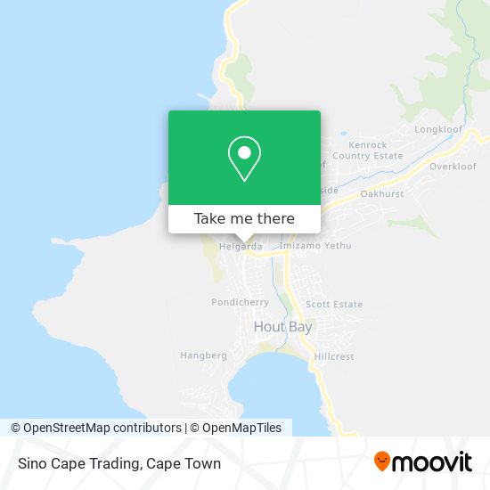 Sino Cape Trading map