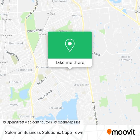 Solomon Business Solutions map