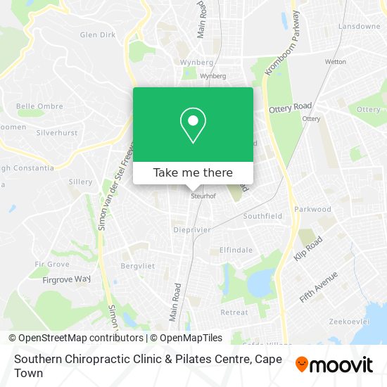 Southern Chiropractic Clinic & Pilates Centre map