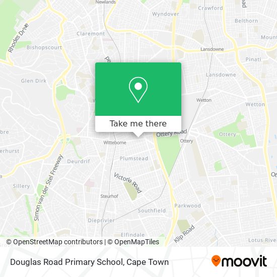 Douglas Road Primary School map