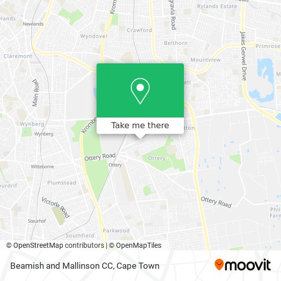 Beamish and Mallinson CC map