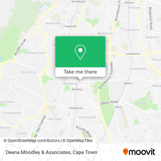 Deena Moodley & Associates map