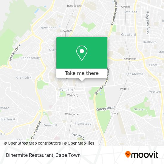Dinermite Restaurant map